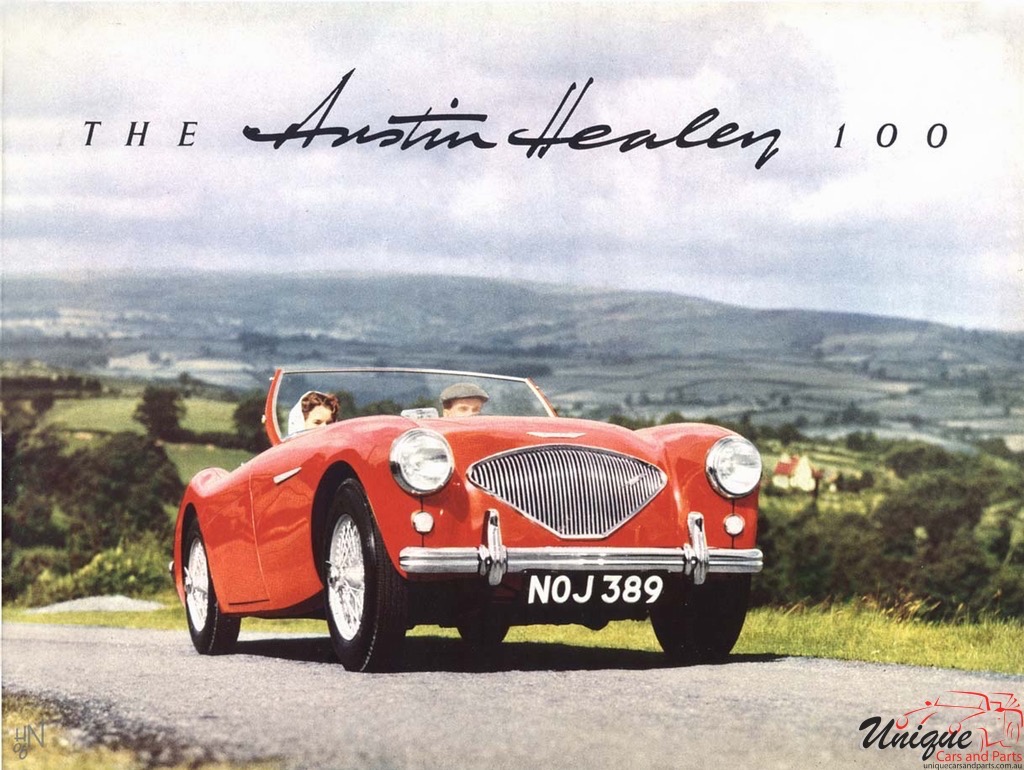 1953 Austin Healey 100 Brochure Page 8